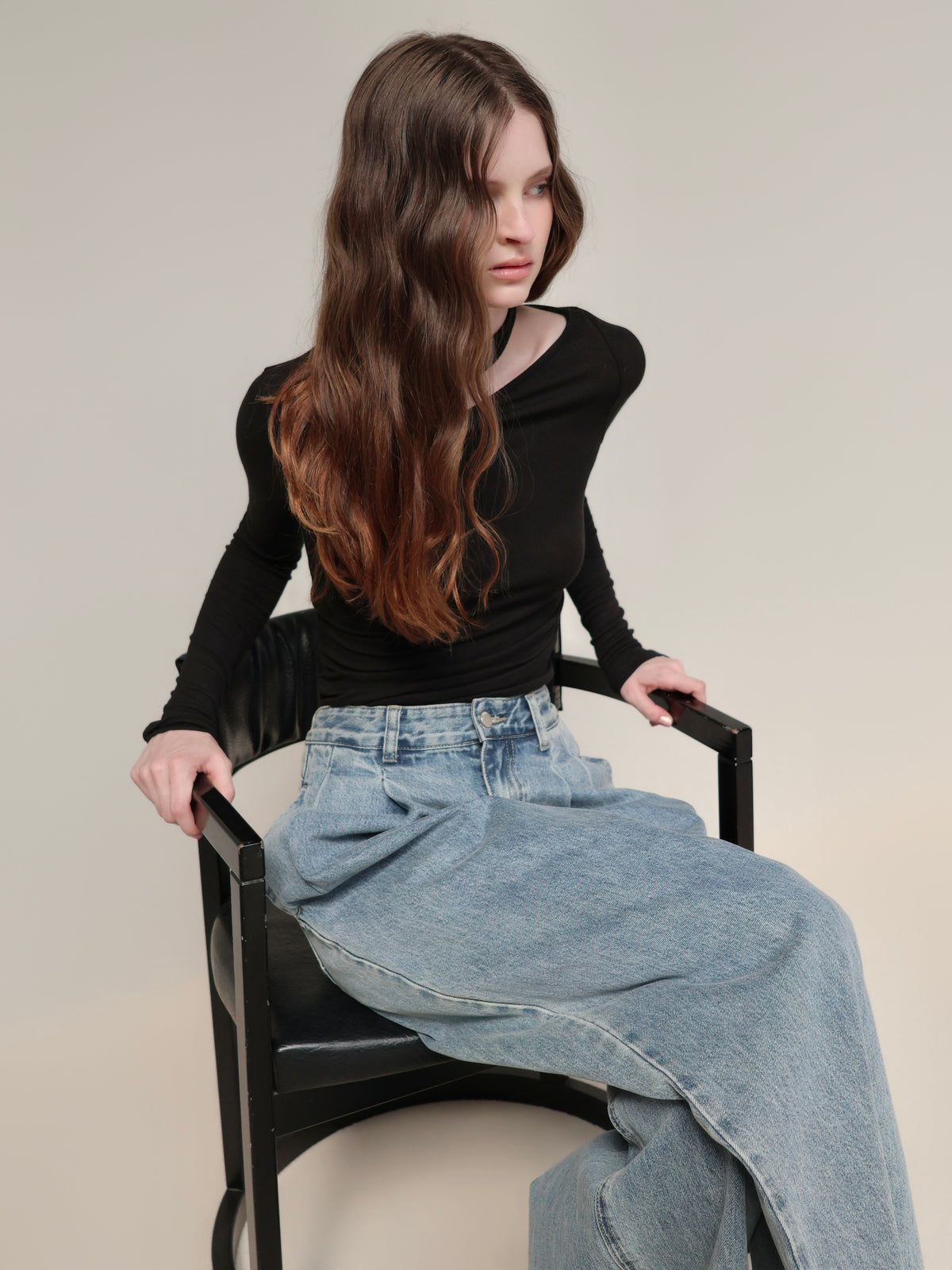 【AMOMMA】ASYMMETRIC CUT TOPS