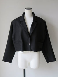 [ SAMPLE SALE ] cutoff cropped jacket