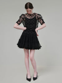 【AMOMMA】AUDREY TIERED TULLE SKIRT
