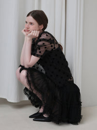 【AMOMMA】AUDREY TIERED TULLE SKIRT