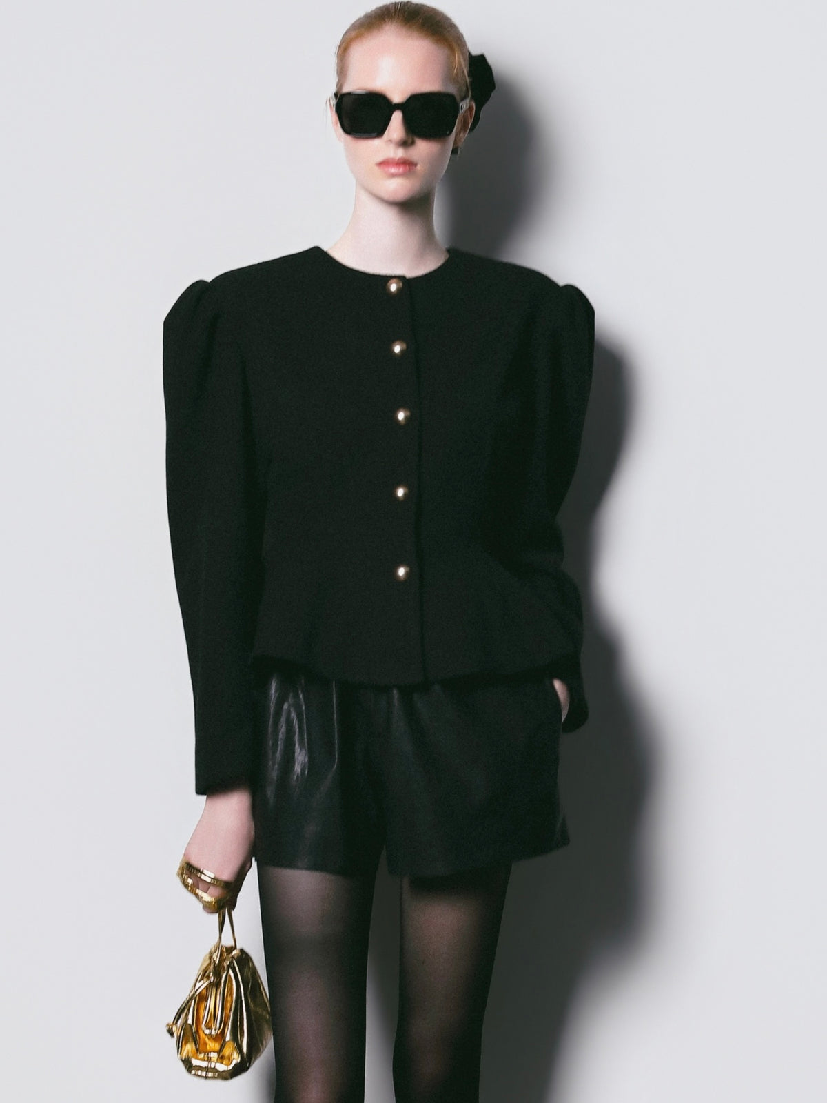 【AMOMMA】Étoile Puff Sleeve Jacket