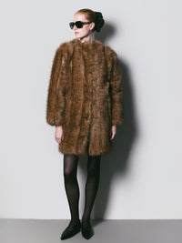 【AMOMMA】Opera Fur Coat