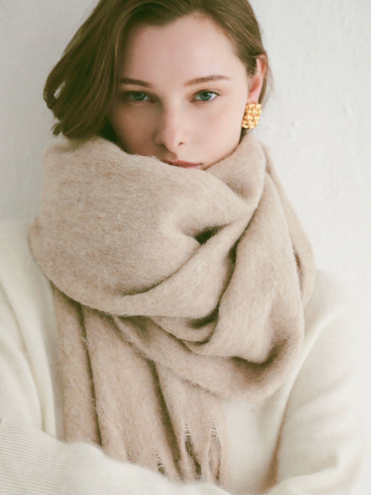 【célon】wool cozy muffler