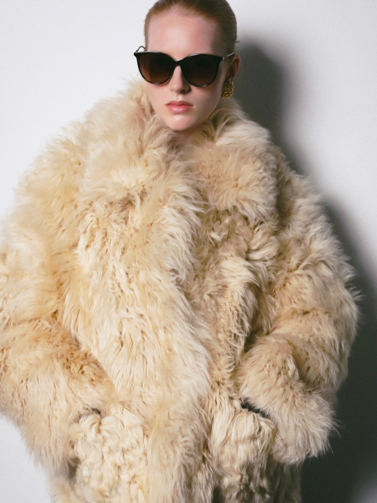 【AMOMMA】Curly Wool Coat