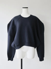 【AMOMMA】PUFF SLEEVE SWEAT - 起毛なし -