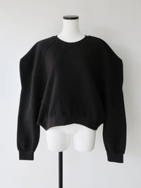 【AMOMMA】PUFF SLEEVE SWEAT - 起毛なし -