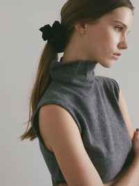 【célon】cashmere sleeveless knit