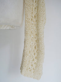 openwork knit bolero