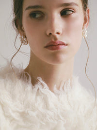 【célon】Poodle Shaggy Knit