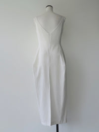 【SAMPLE SALE / célon】allure silhouette slinky maxi dress