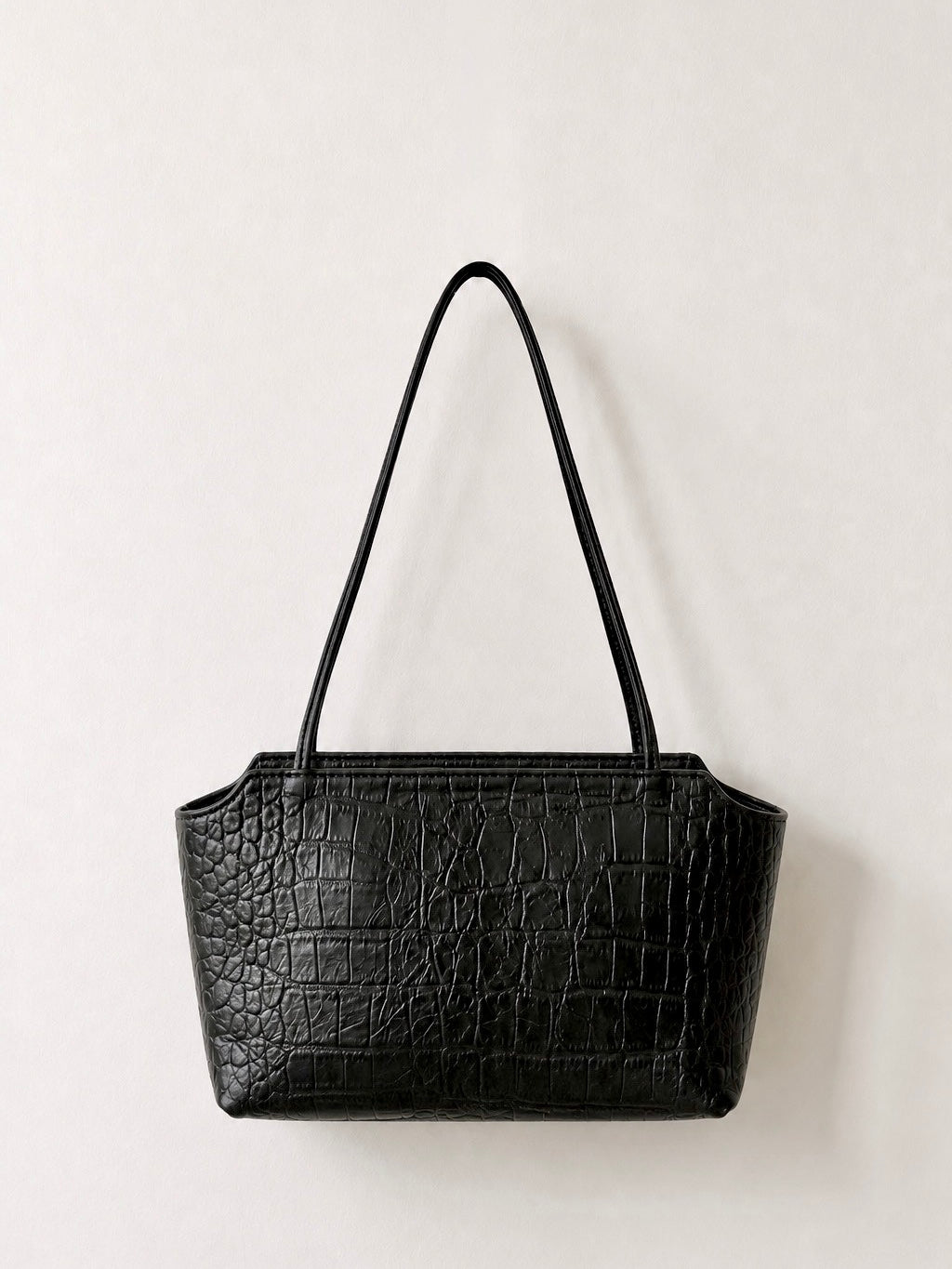 leather thin strap bag