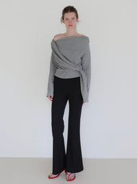 【SAMPLE SALE / miies miim】off shoulder drape tops