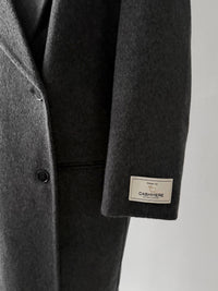 【AMOMMA】CASHMERE PADDED LONG COAT