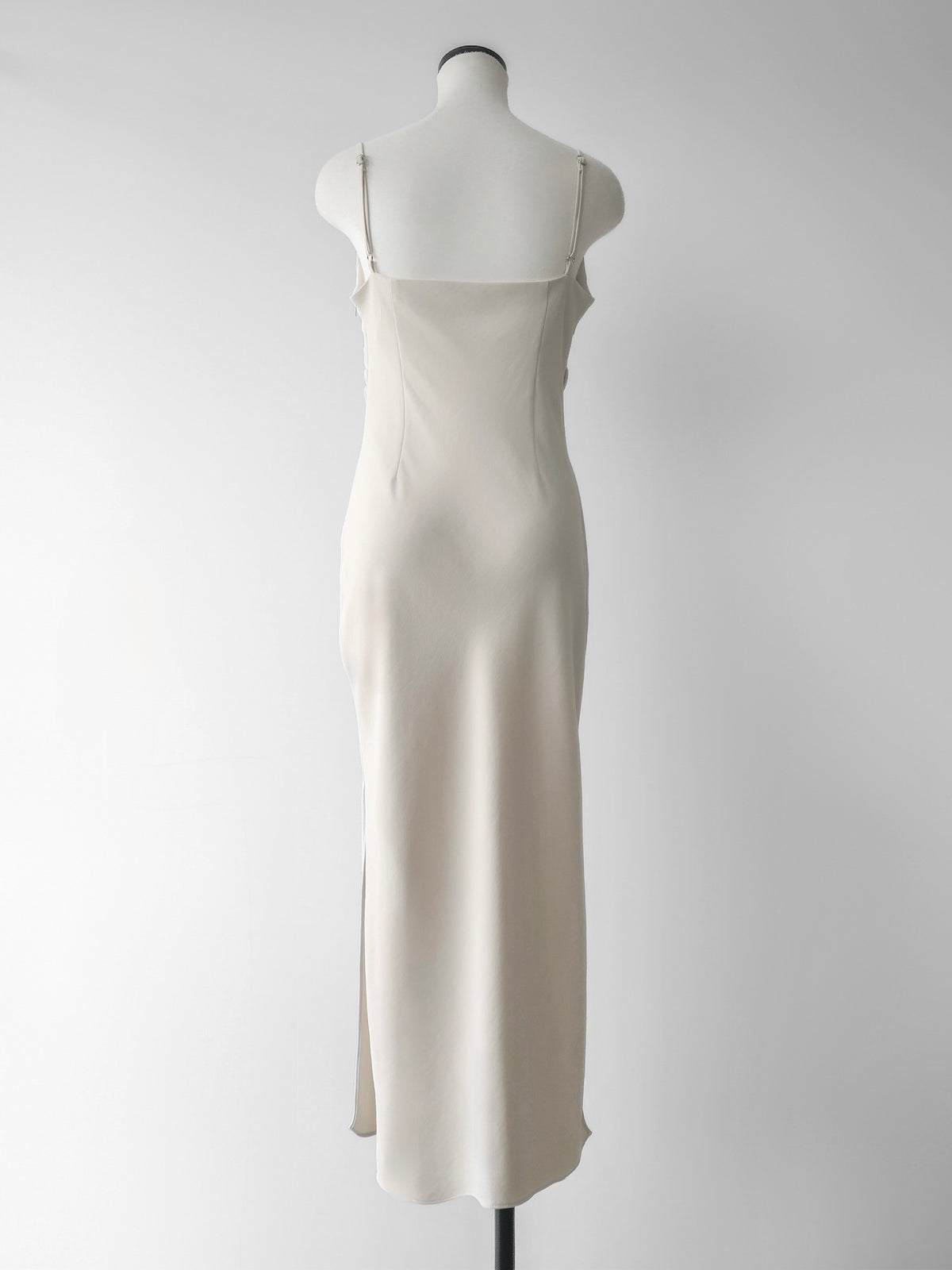 Asymmetric drape camisole dress