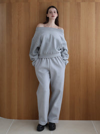 【SAMPLE SALE / célon】loose sweat pants