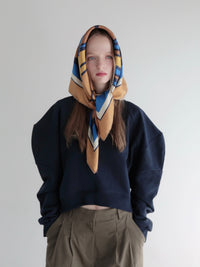 【AMOMMA】PUFF SLEEVE SWEAT - 起毛なし -