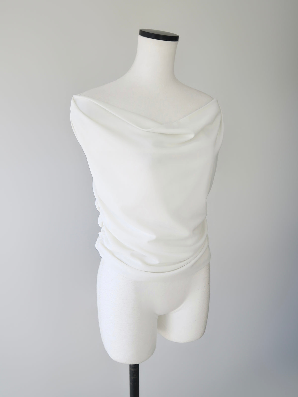 Fluid Draped Neck Top