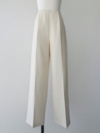 minimal wide trousers
