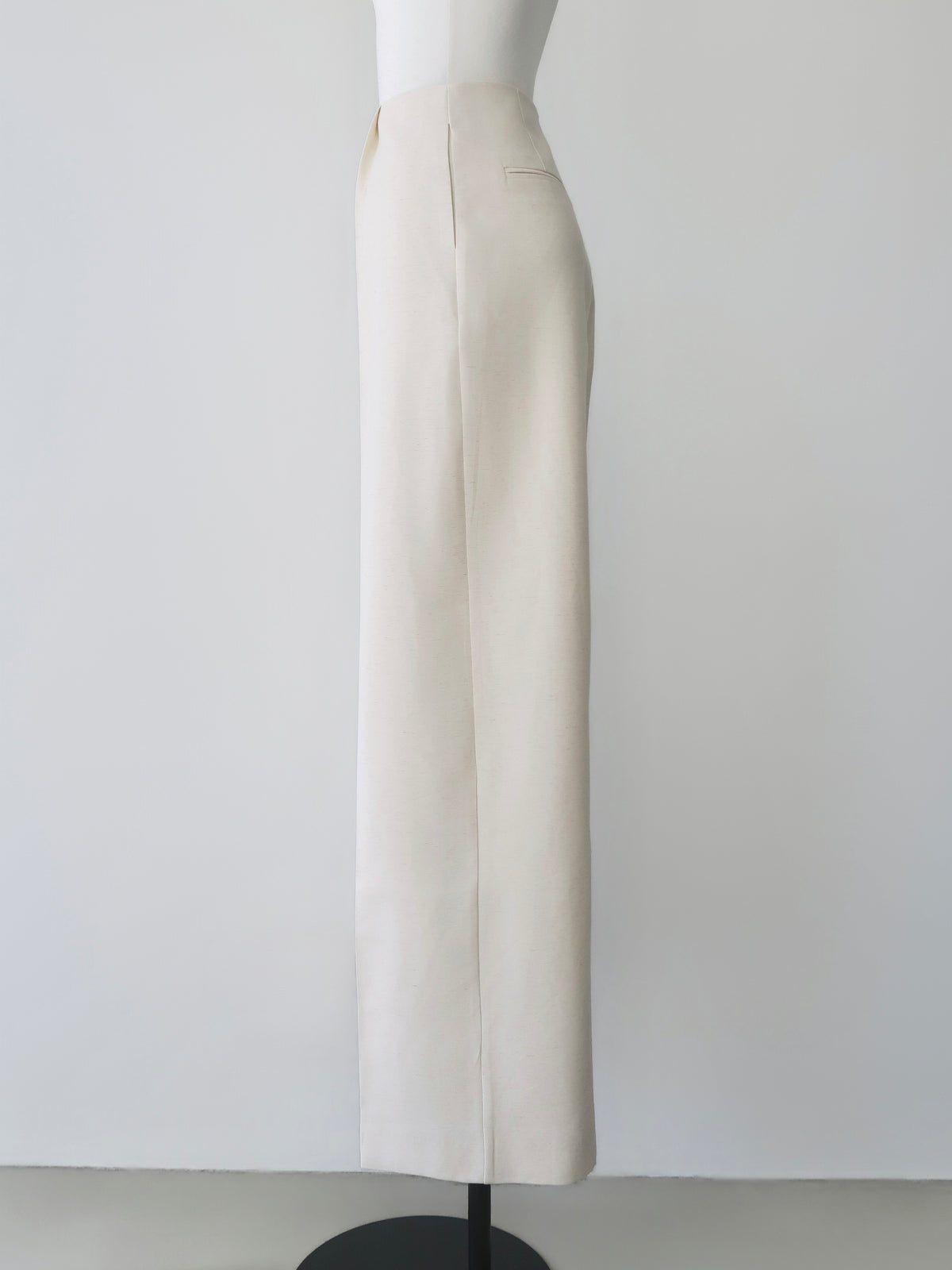 minimal wide trousers