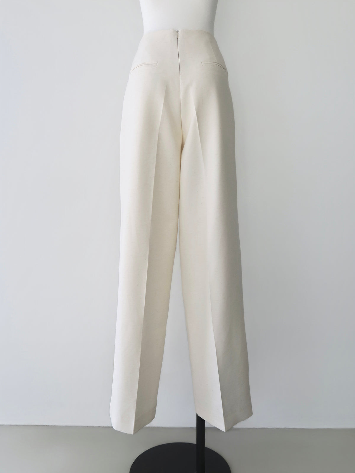 minimal wide trousers