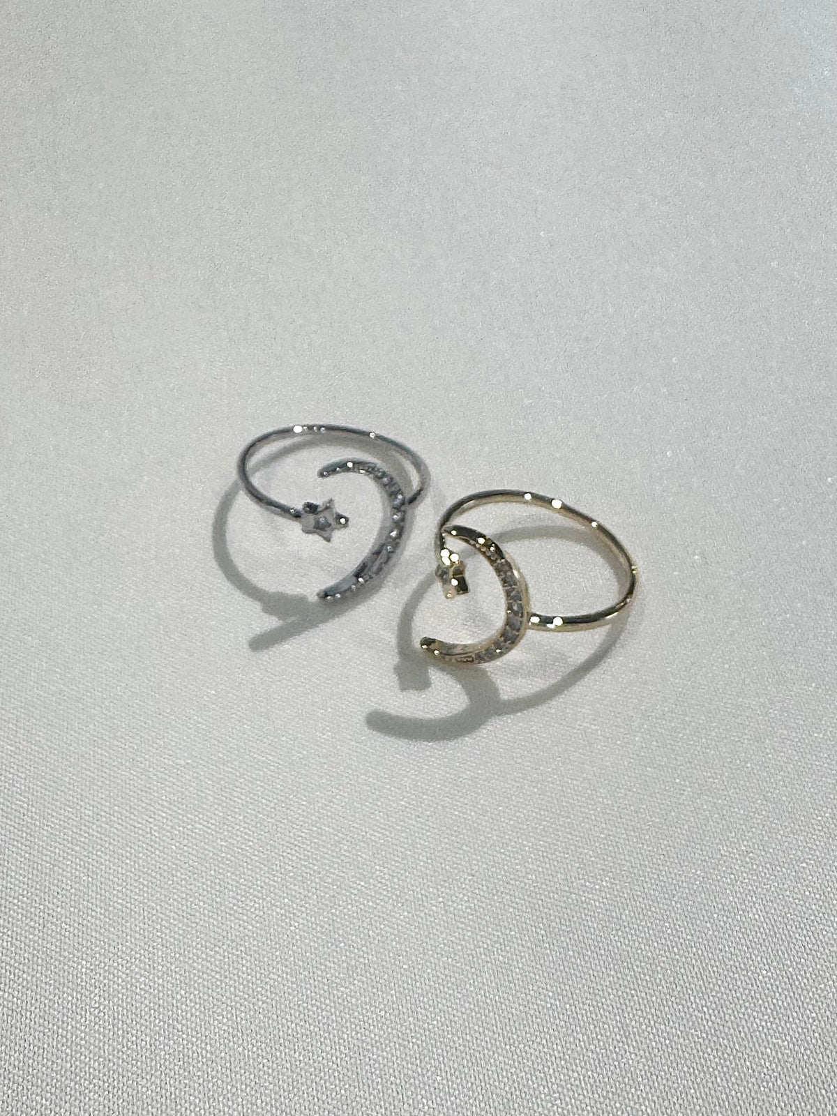 【SAMPLE SALE / swanë】moon star ring