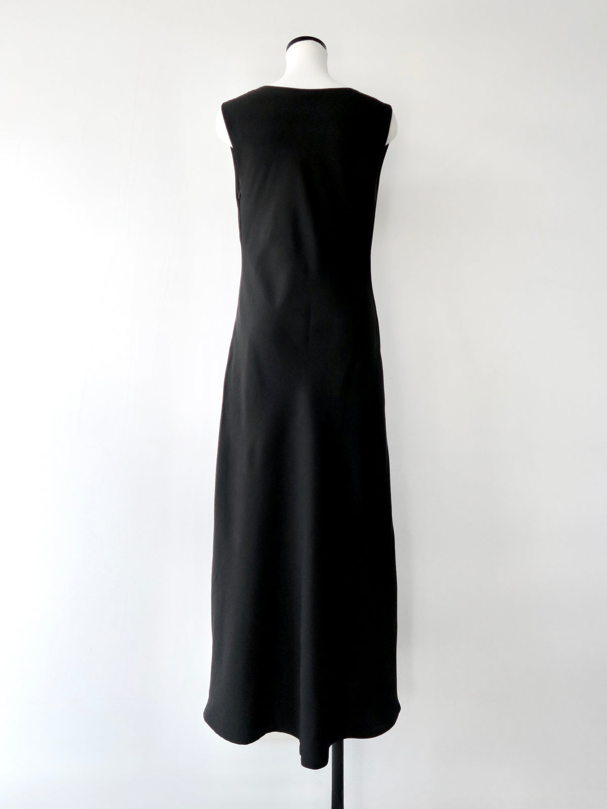 elegant drape maxi dress