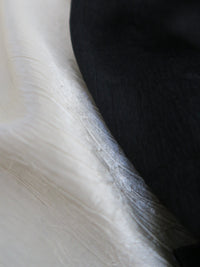 satin frilly tiered long skirt