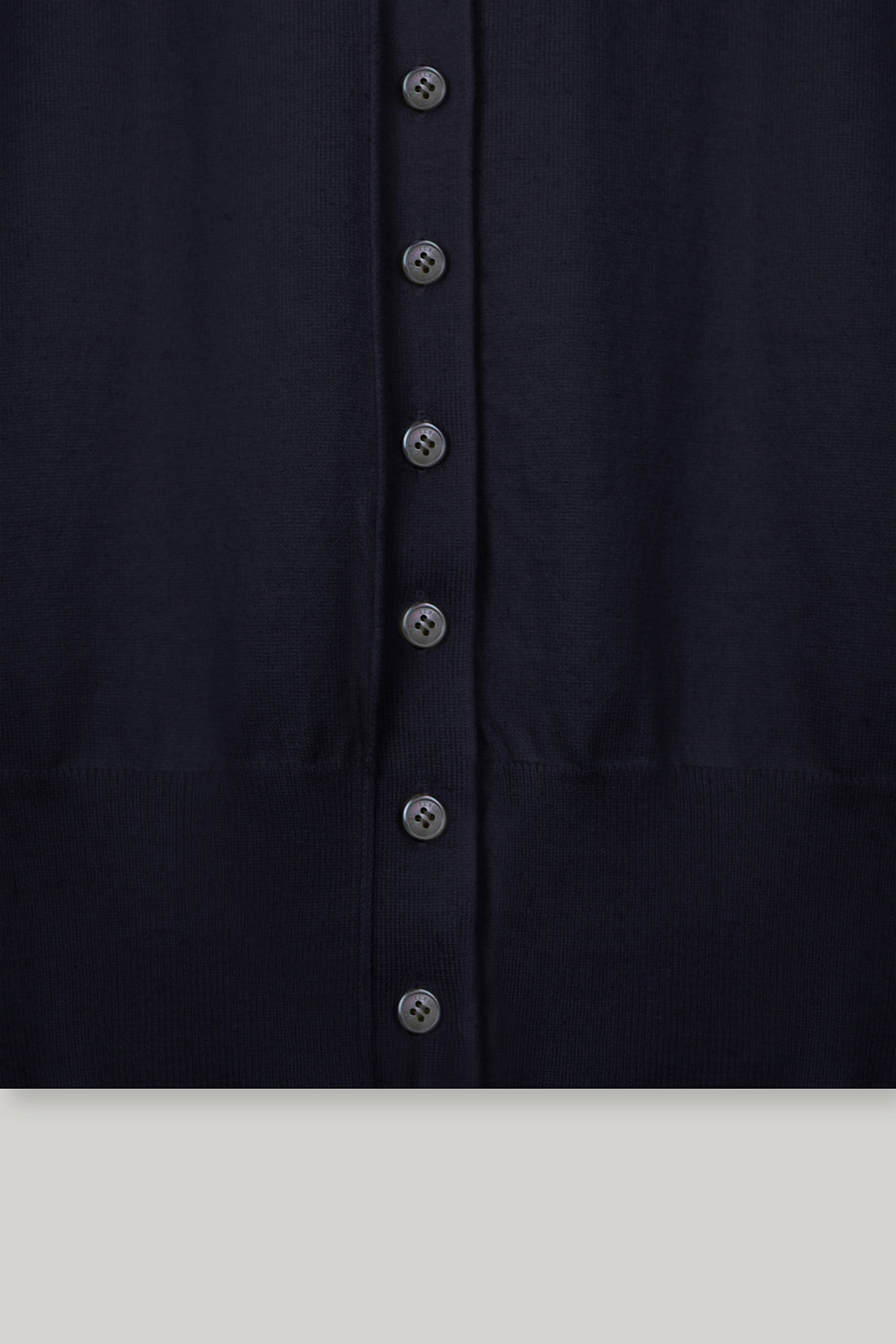 【ELBORN】Armelle High-neck Wool Cardigan