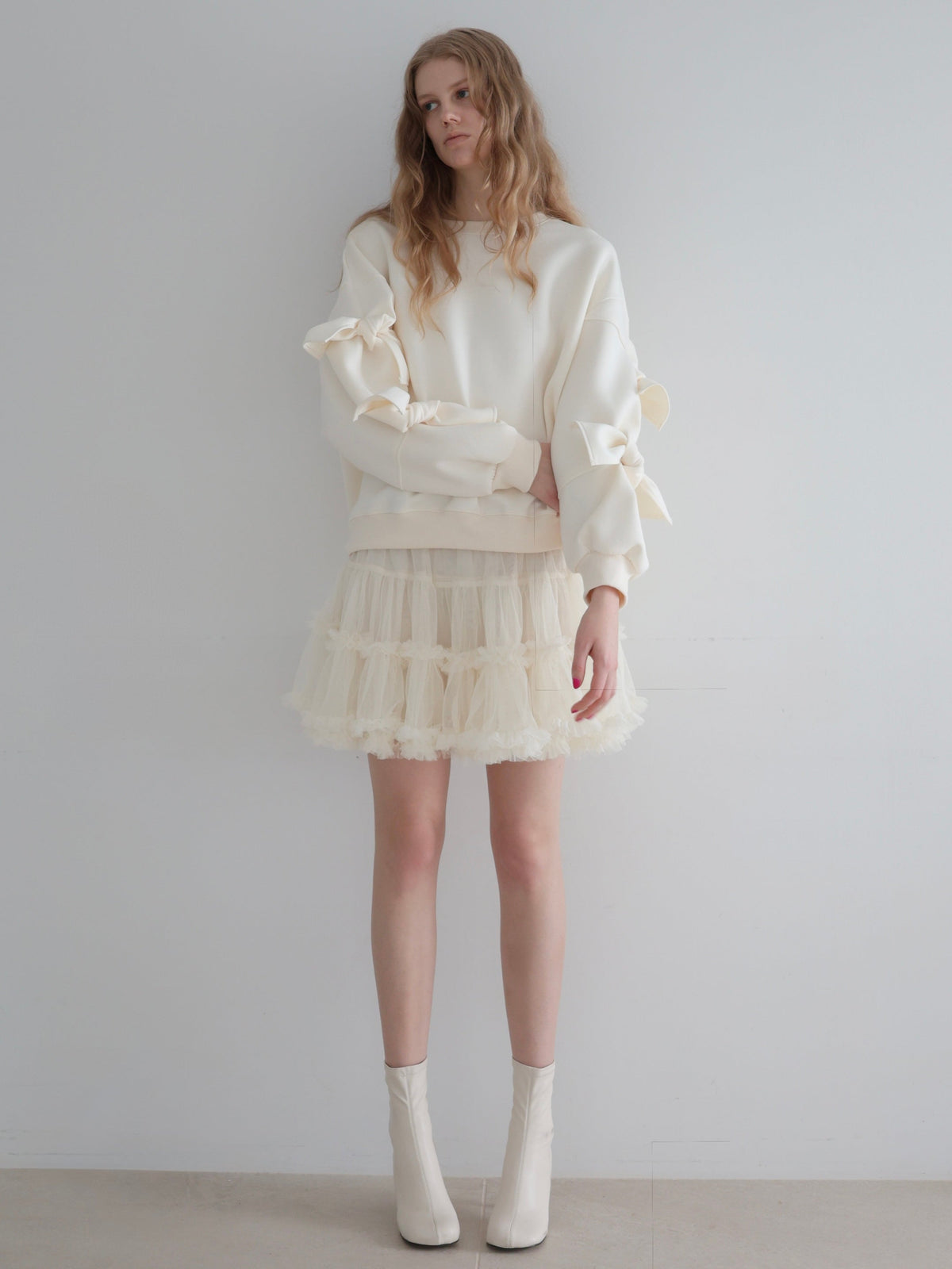【AMOMMA】AUDREY TIERED TULLE SKIRT
