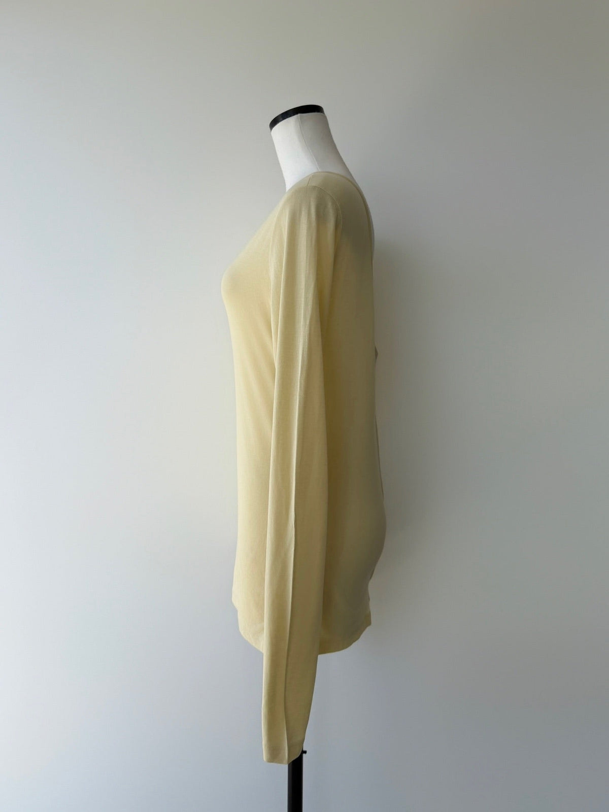 soft sheer long sleeve