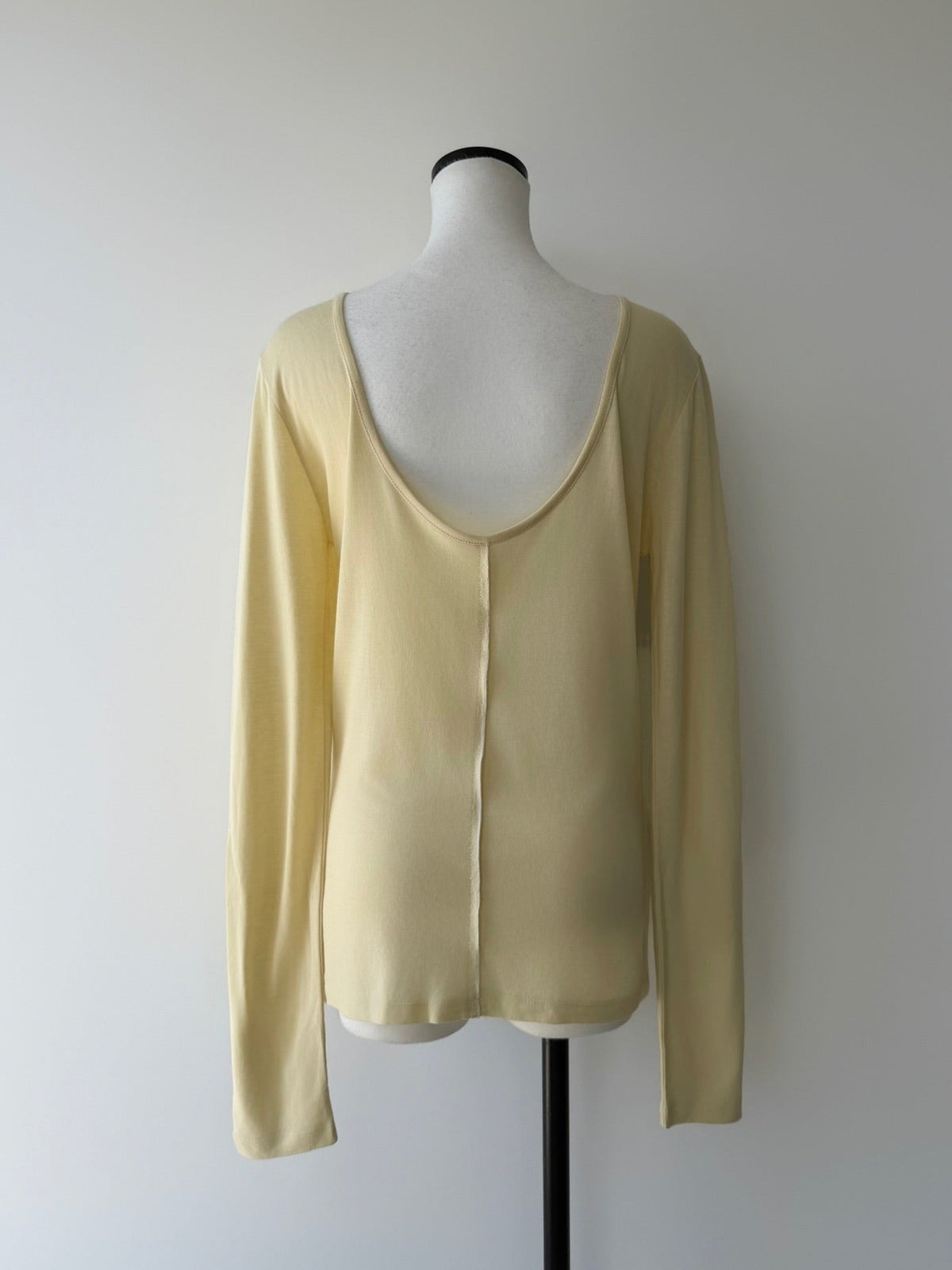 soft sheer long sleeve