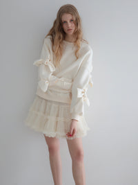 【AMOMMA】AUDREY TIERED TULLE SKIRT