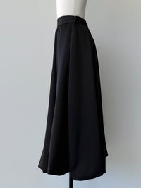fluffy balloon maxi skirt