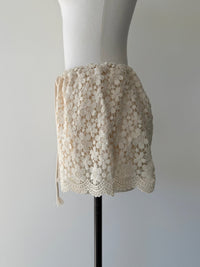 floral lace shorts