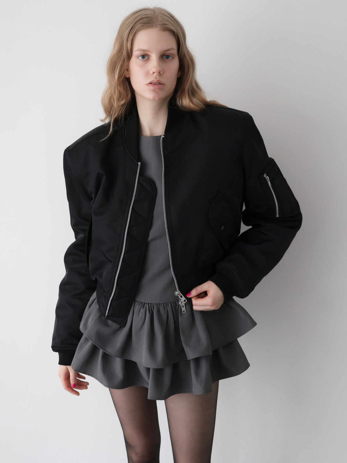 【SAMPLE SALE / AMOMMA】PADDED MA-1 JACKET