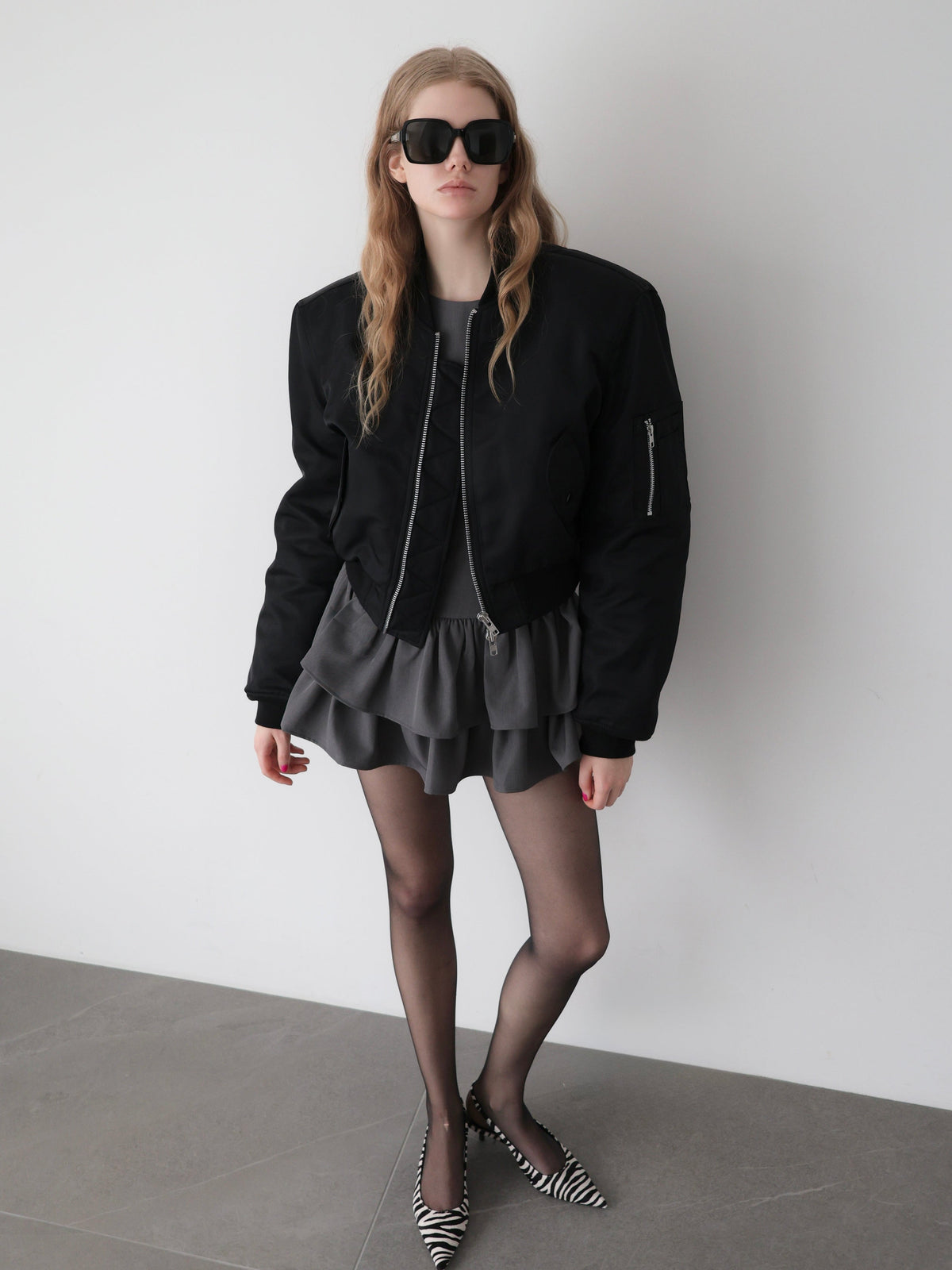 【SAMPLE SALE / AMOMMA】PADDED MA-1 JACKET