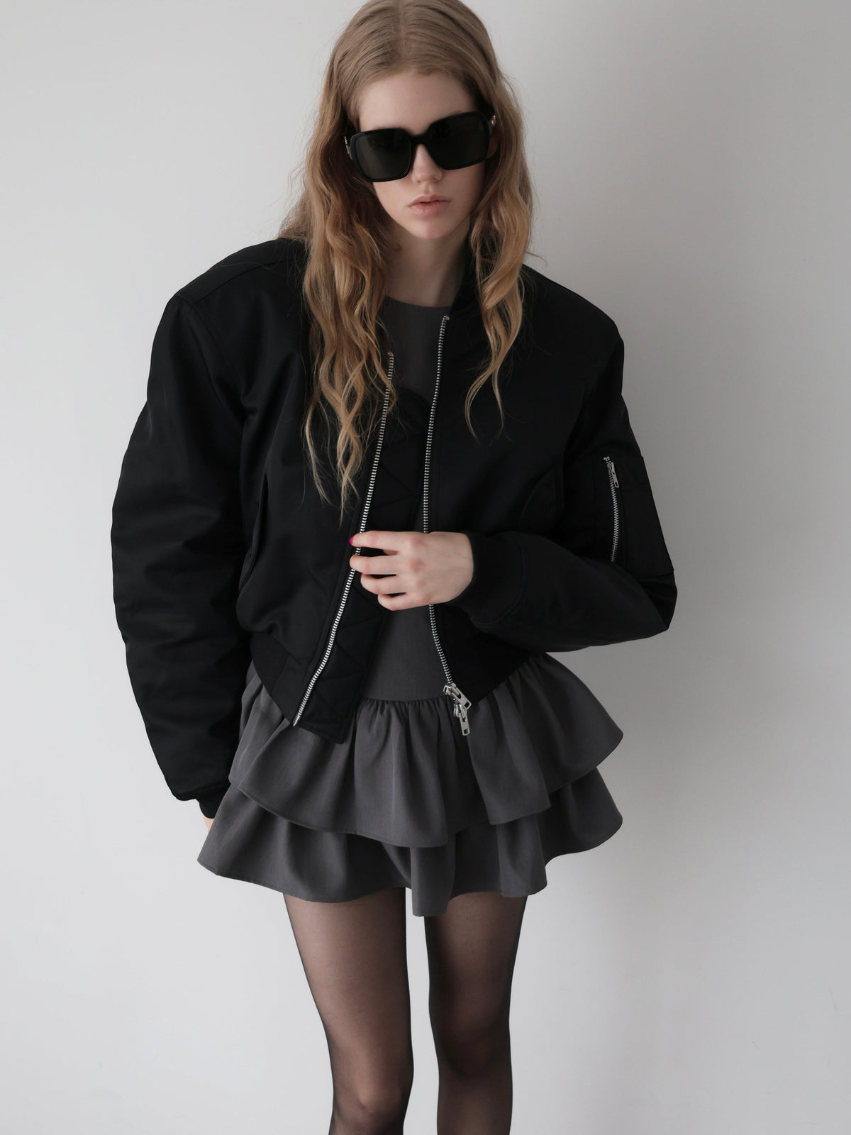 【SAMPLE SALE / AMOMMA】PADDED MA-1 JACKET