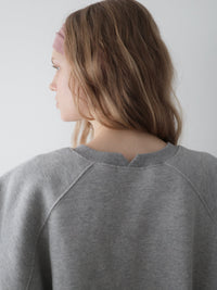 【AMOMMA】PUFF SLEEVE SWEAT - 起毛なし -
