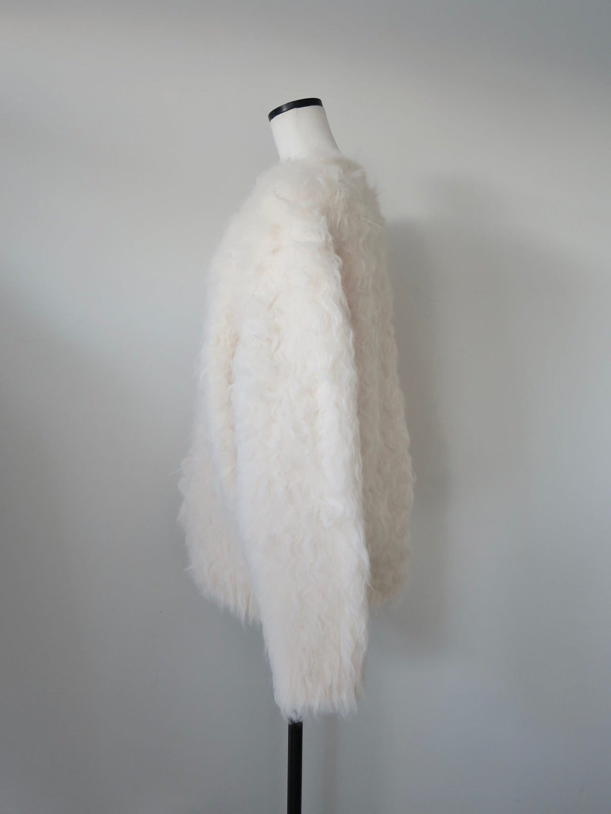 [ SAMPLE SALE ] wool shaggy cardigan