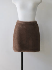 [ sample sale ] felt mini skirt
