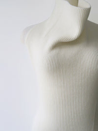 Halter Neck Knit Top