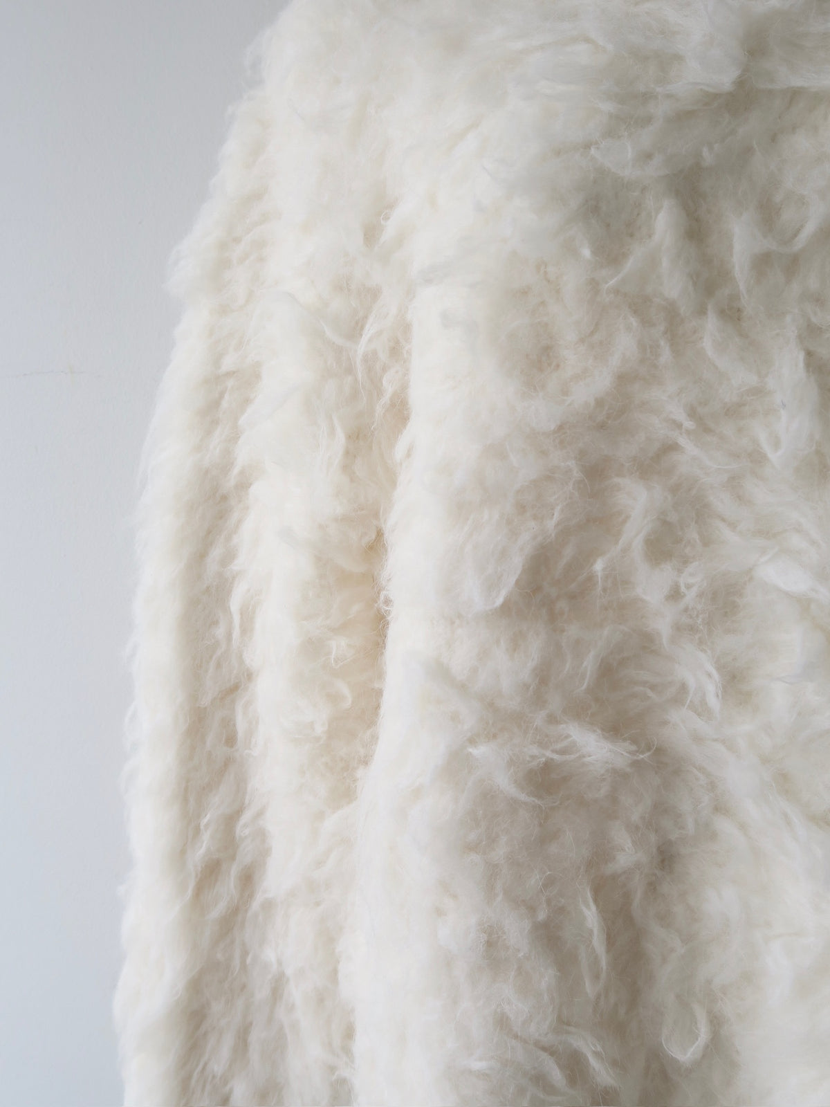 【célon】Poodle Shaggy Knit