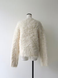 【célon】Poodle Shaggy Knit