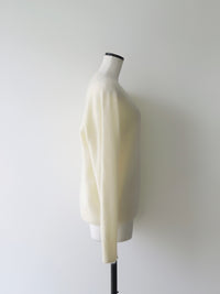 【célon】sheep v neck knit