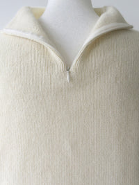 【célon】racoon half sleeve knit
