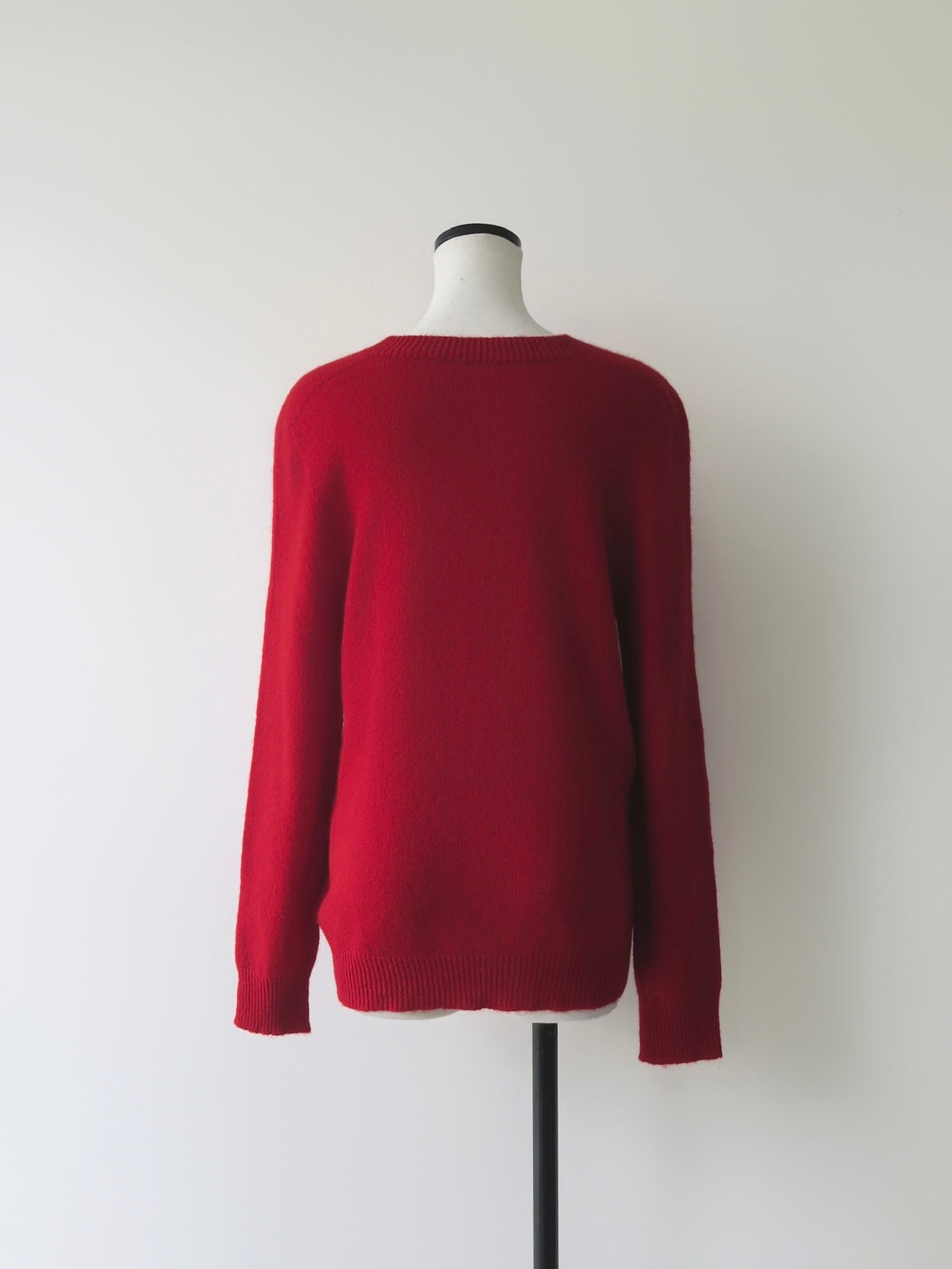 【NOWNS】Alice | Red Wool Ensemble Knit