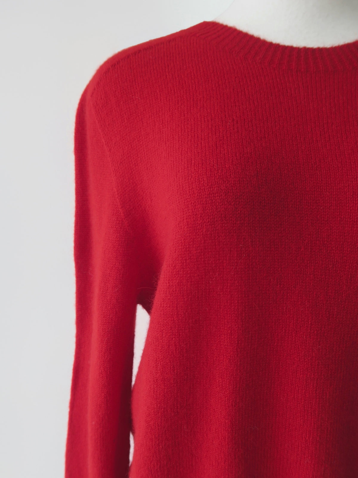 【NOWNS】Alice | Red Wool Ensemble Knit