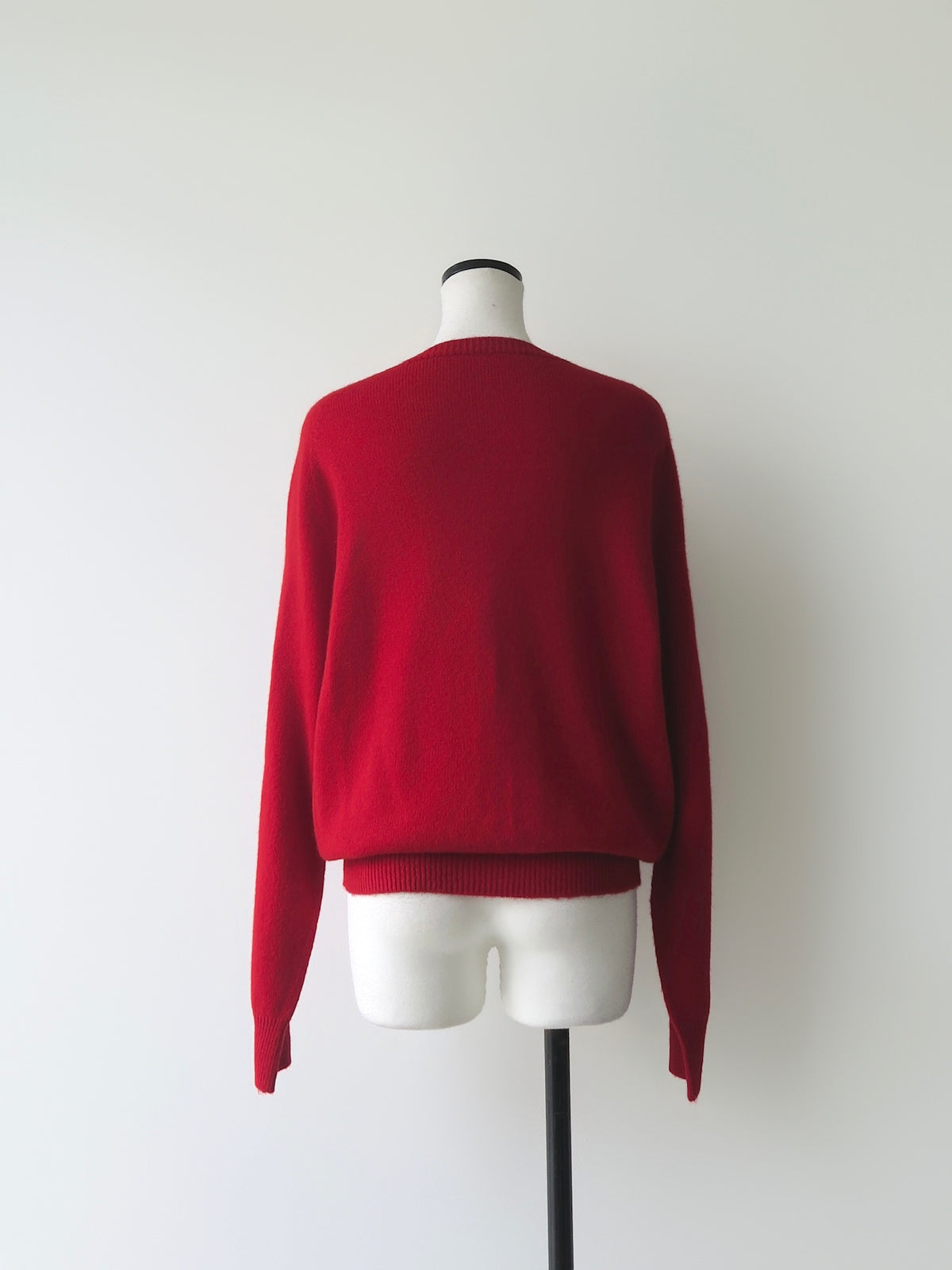【NOWNS】Alice | Red Wool Ensemble Knit