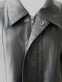 【NOWNS】Noa | Leather cargo jacket
