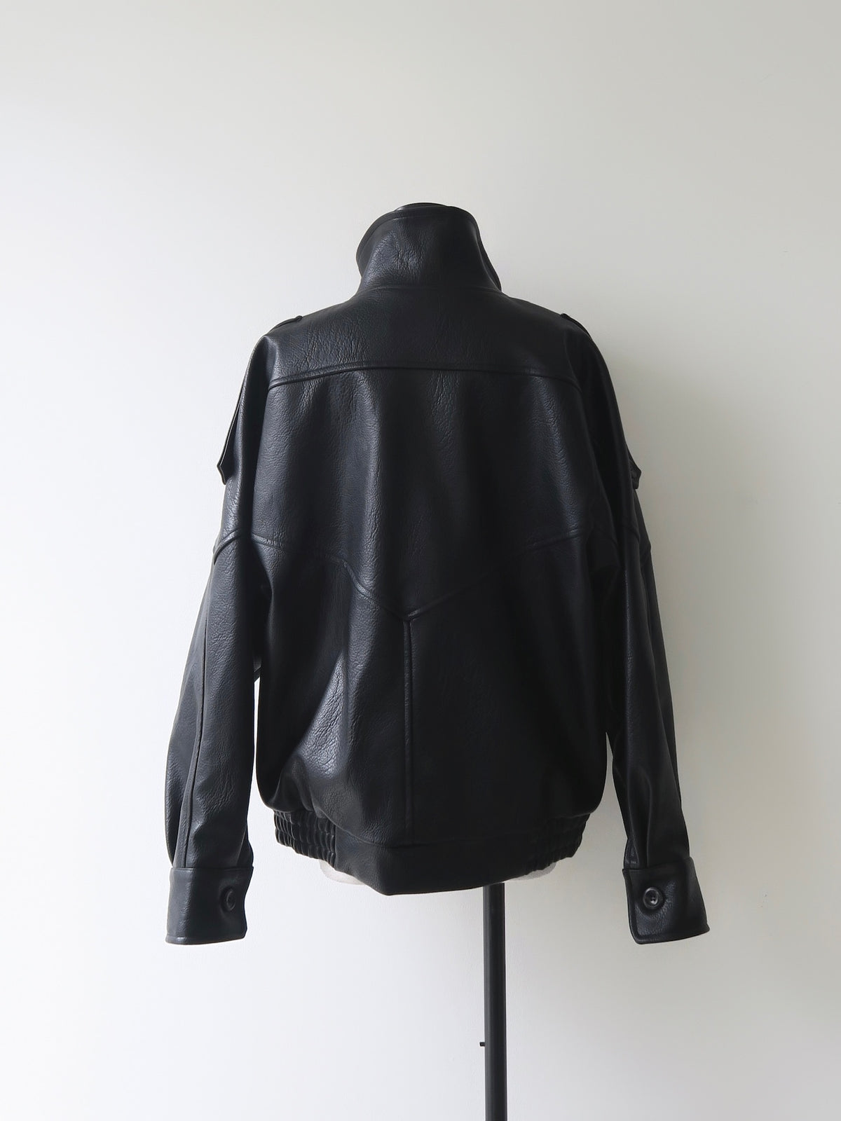 【NOWNS】Victoire | Oversized leather jacket